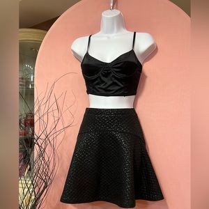 NWOT Zara black top size S